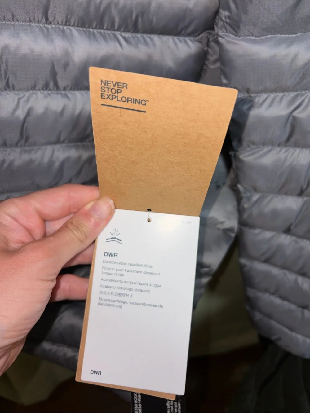 NWT The North Face Men's Terra Peak Jacket in Smoked Pearl